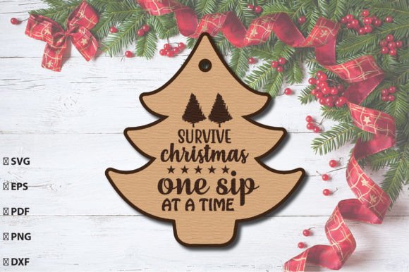 Download Christmas Gift Tag Laser Cut SVG - Christmas gift Collection