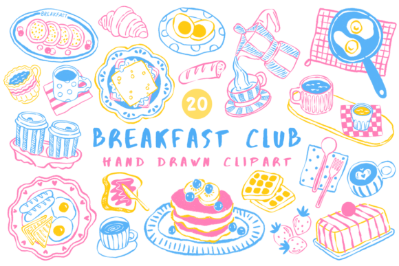 Download Breakfast Club PNG Clipart Bundle - Breakfast Collection